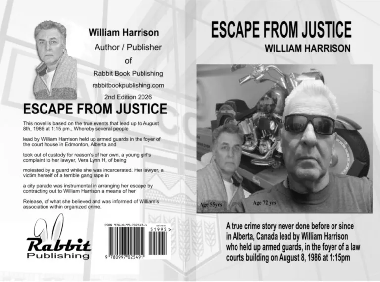 Escape From Justice Bookcover Escape From Justice Bookcover